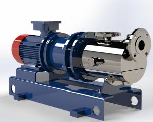 Герметичный самовсасывающий электронасосный агрегат Гидрогаз тип ГХС